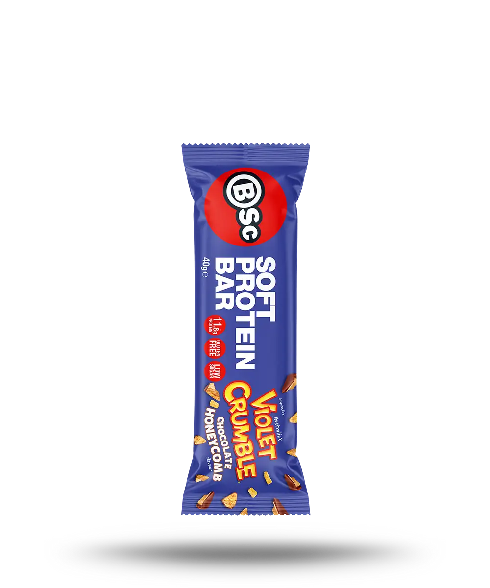 BSc x Violet Crumble Soft Protein Bar Multi-Pack