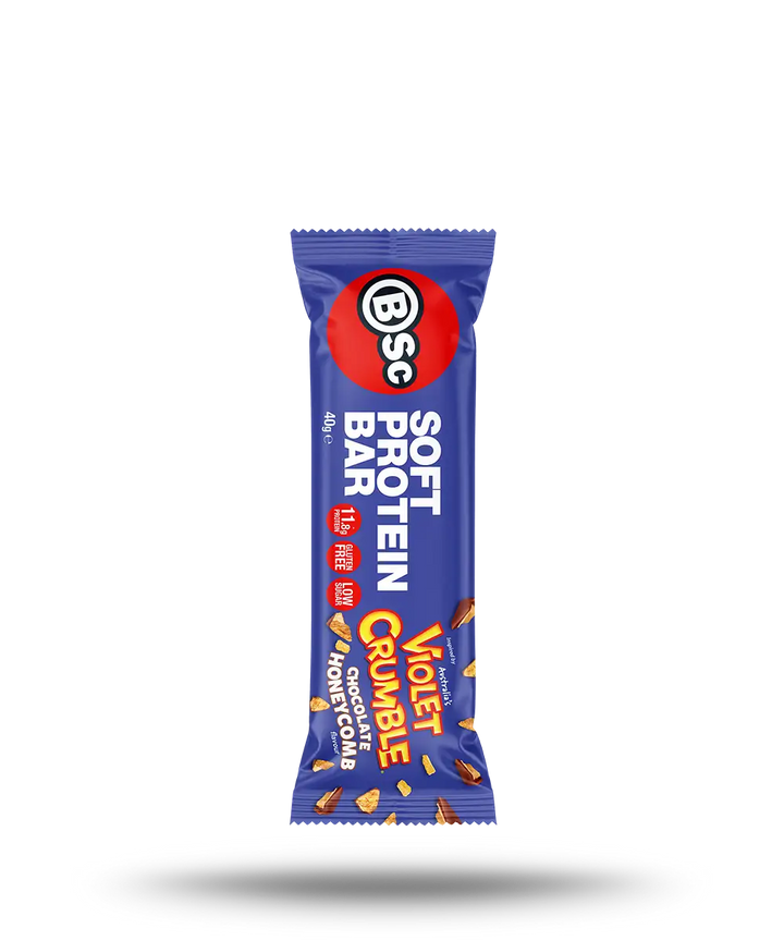 BSc x Violet Crumble Soft Protein Bar Multi-Pack