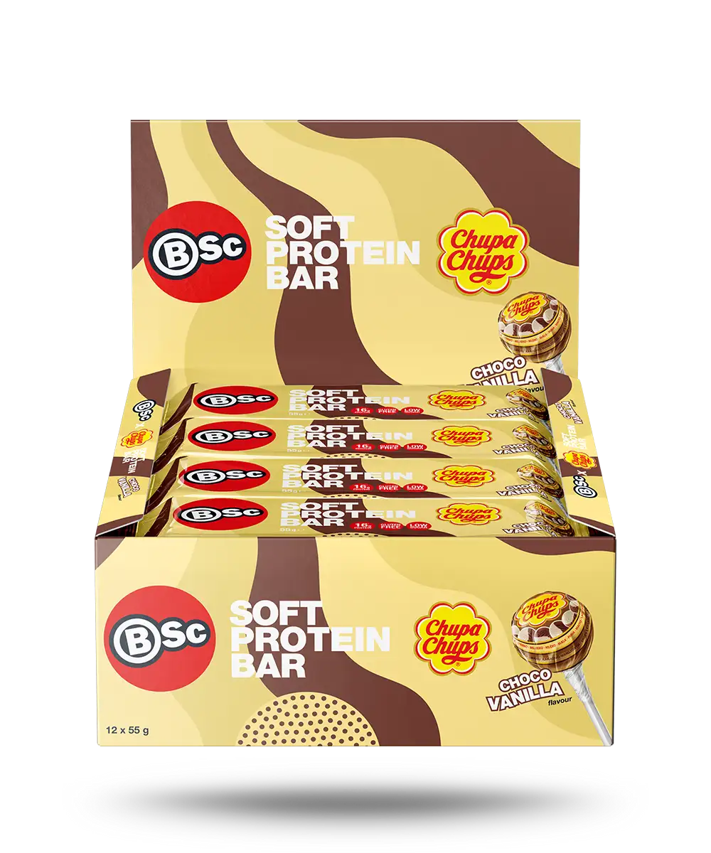 BSc x Chupa Chups Soft Protein Bar