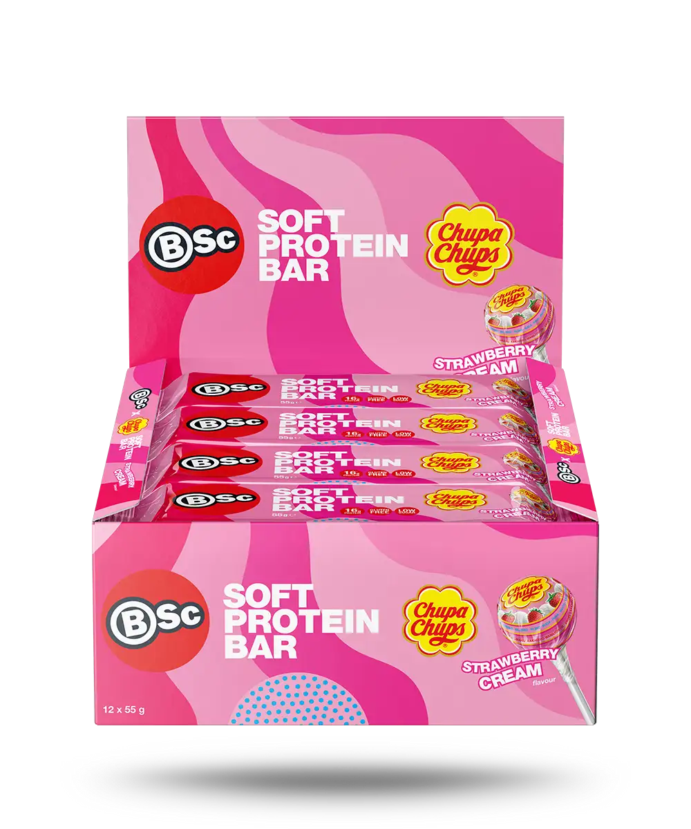 BSc x Chupa Chups Soft Protein Bar