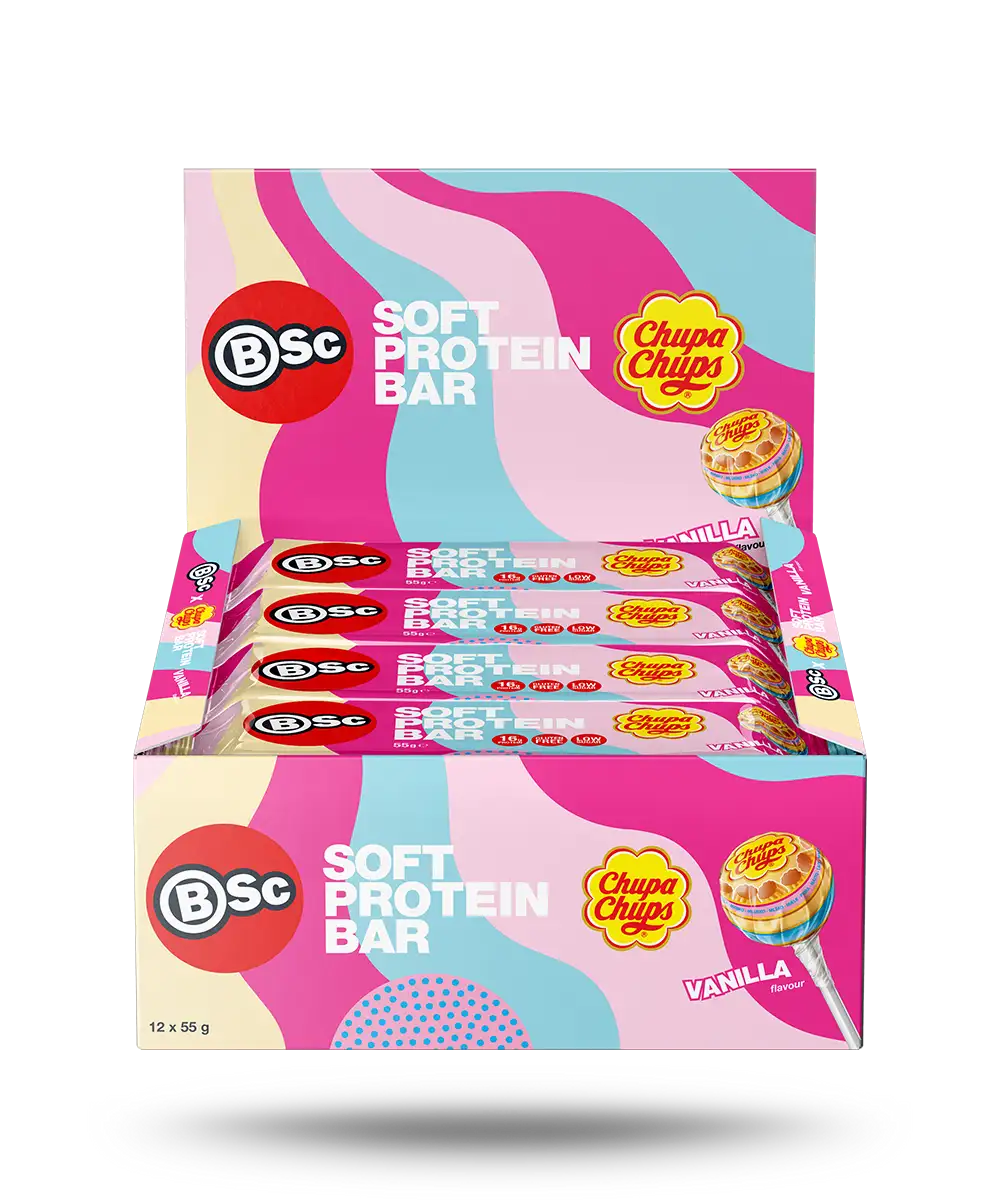 BSc x Chupa Chups Soft Protein Bar