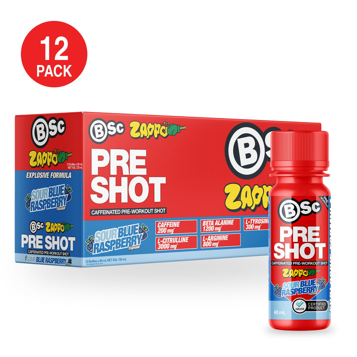 BSc Pre-Workout Shot 12 Pack