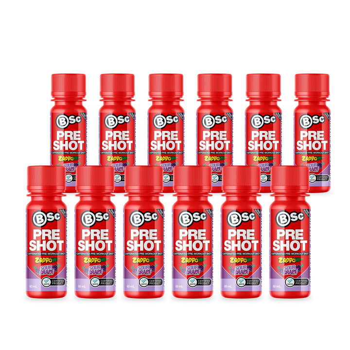 BSc Pre-Workout Shot 12 Pack