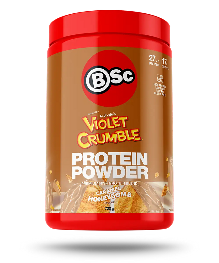 BSc x Violet Crumble Protein Powder