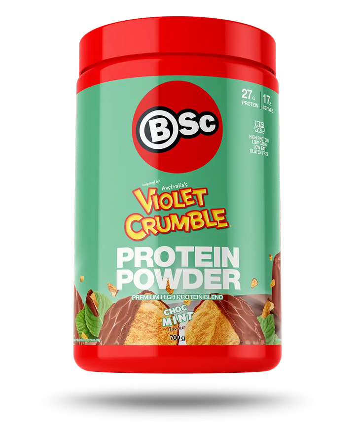 BSc x Violet Crumble Protein Powder