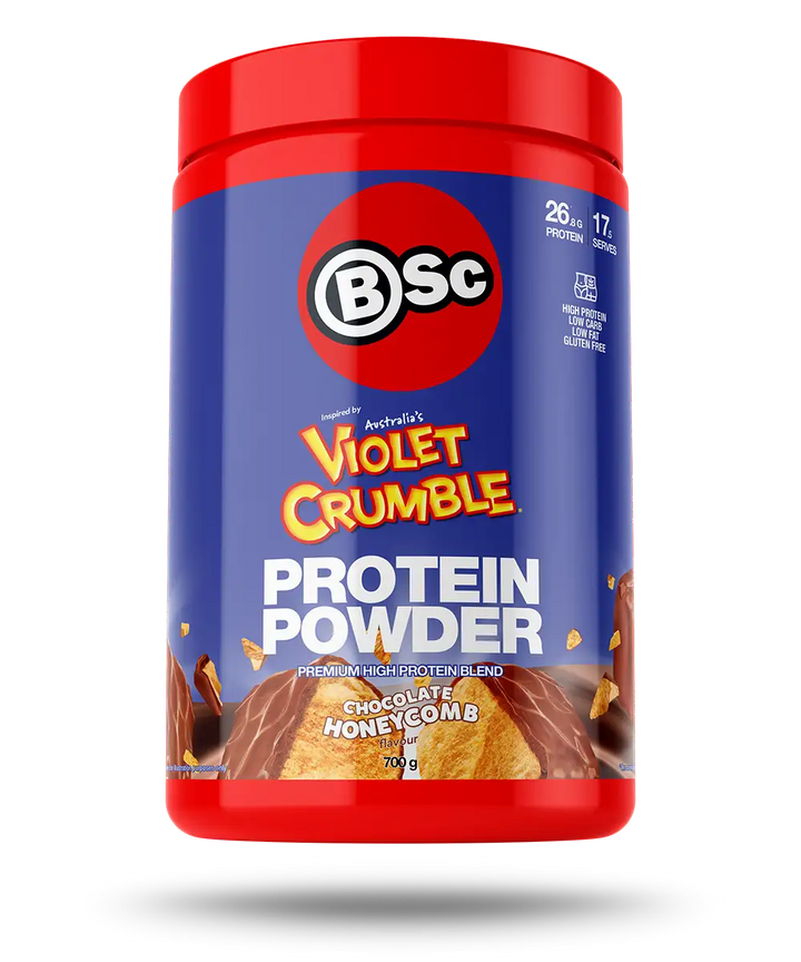 BSc x Violet Crumble Protein Powder