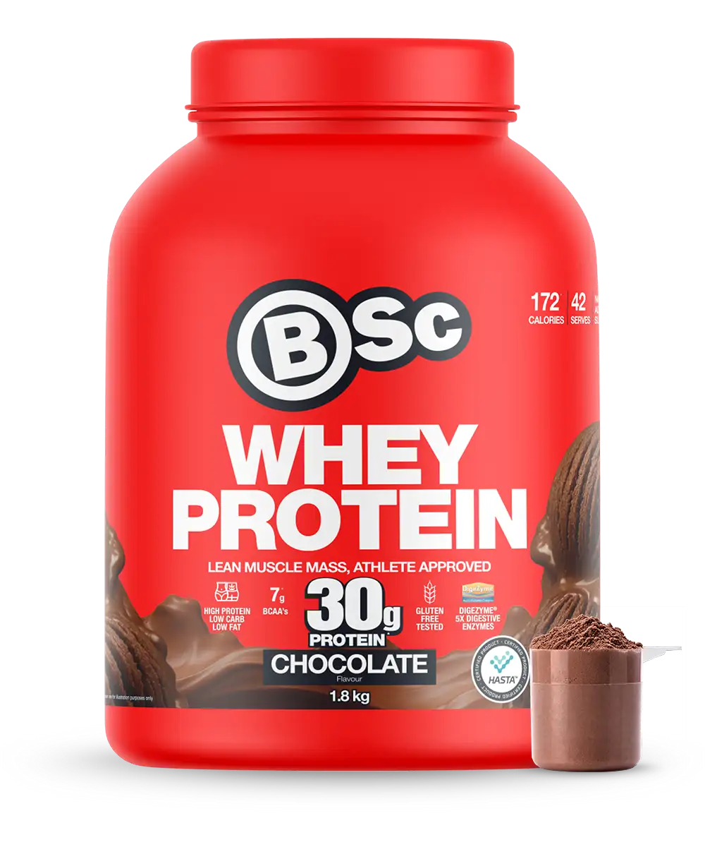 Whey Protein Powder - 1.8kg Chocolate