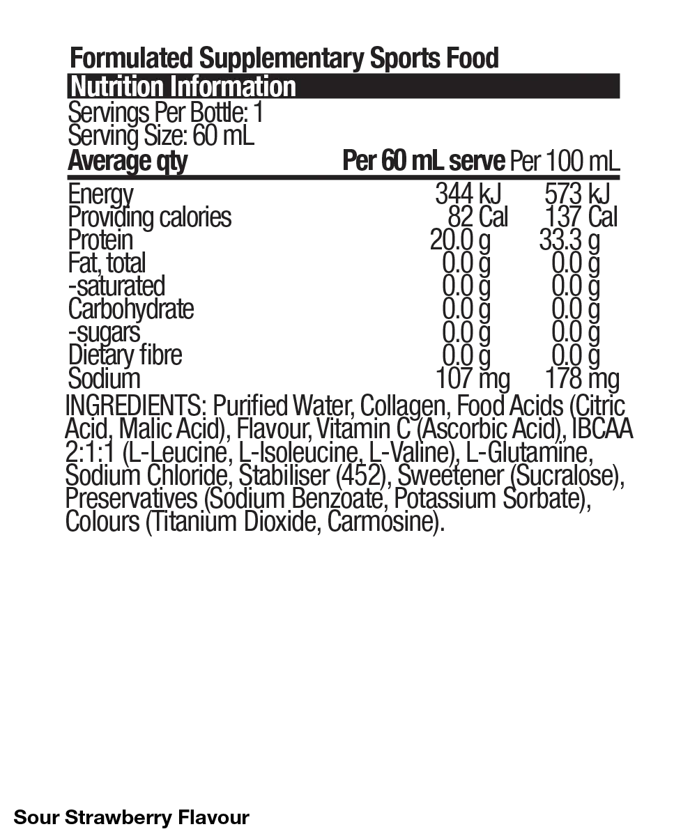 BSc 20g Protein Shot Zappo