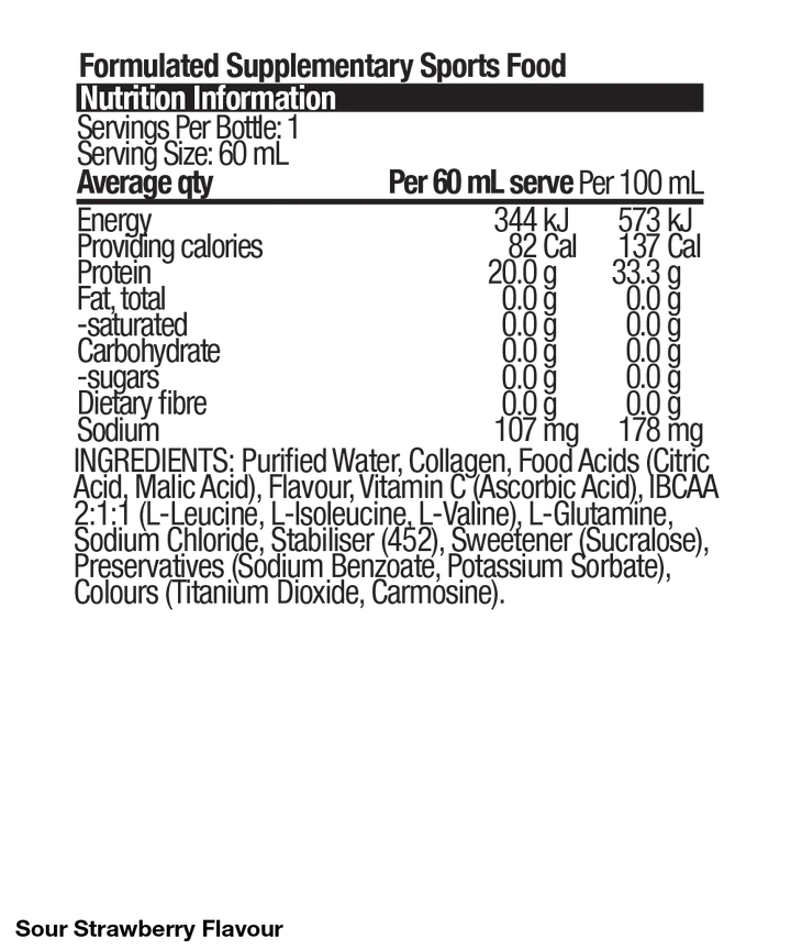BSc 20g Protein Shot Zappo
