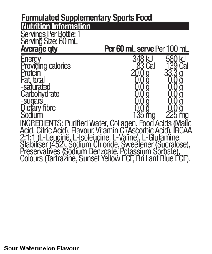 BSc 20g Protein Shot Zappo